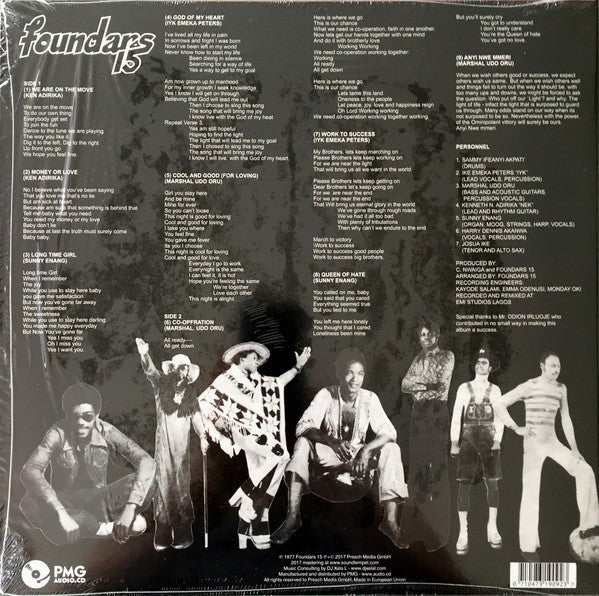 LP Foundars 15 – Co - Operation Nuevo precintado - DISCOS NAKASHA