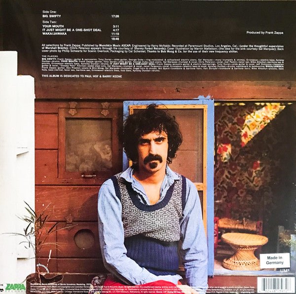 LP Frank Zappa – Waka / Jawaka Nuevo precintado - DISCOS NAKASHA
