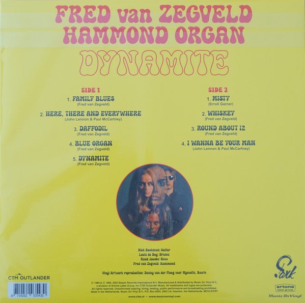 LP Fred Van Zegveld – Dynamite Nuevo precintado - DISCOS NAKASHA