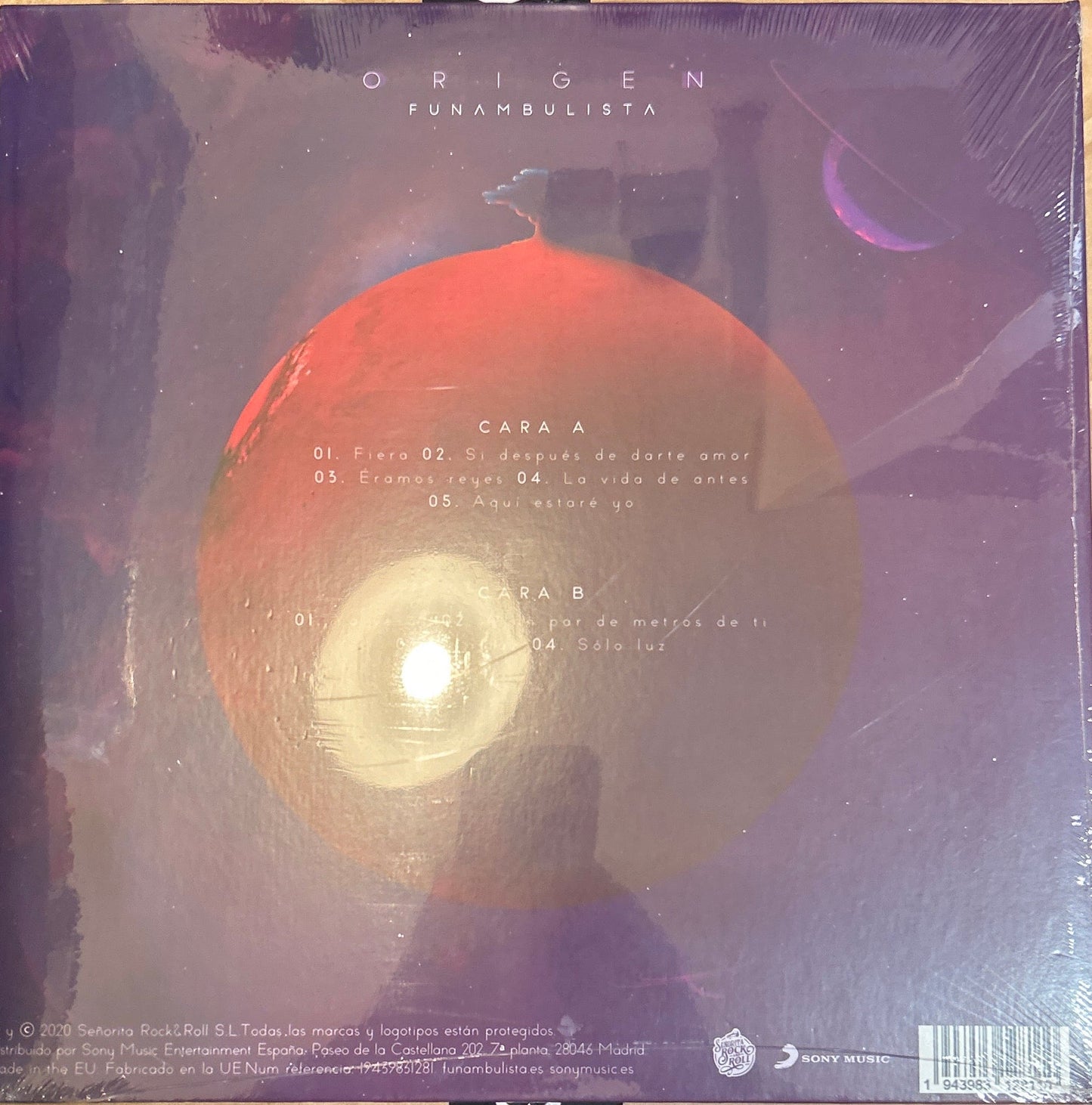 LP Funambulista – Origen Nuevo precintado - DISCOS NAKASHA