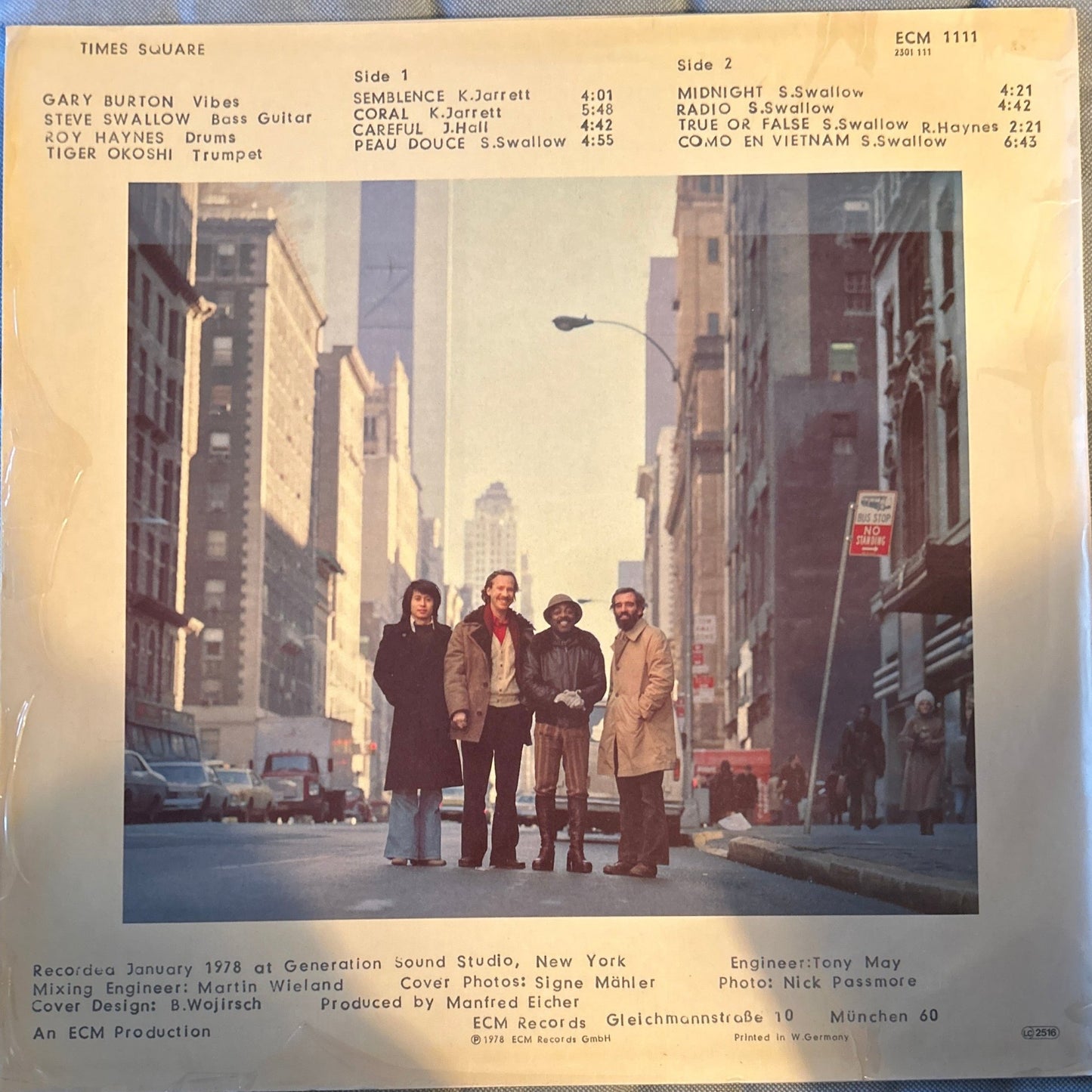 LP Gary Burton – Times Square 2ª Mano - DISCOS NAKASHA