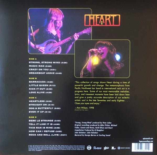 LP Heart – Greatest Hits Nuevo precintado - DISCOS NAKASHA