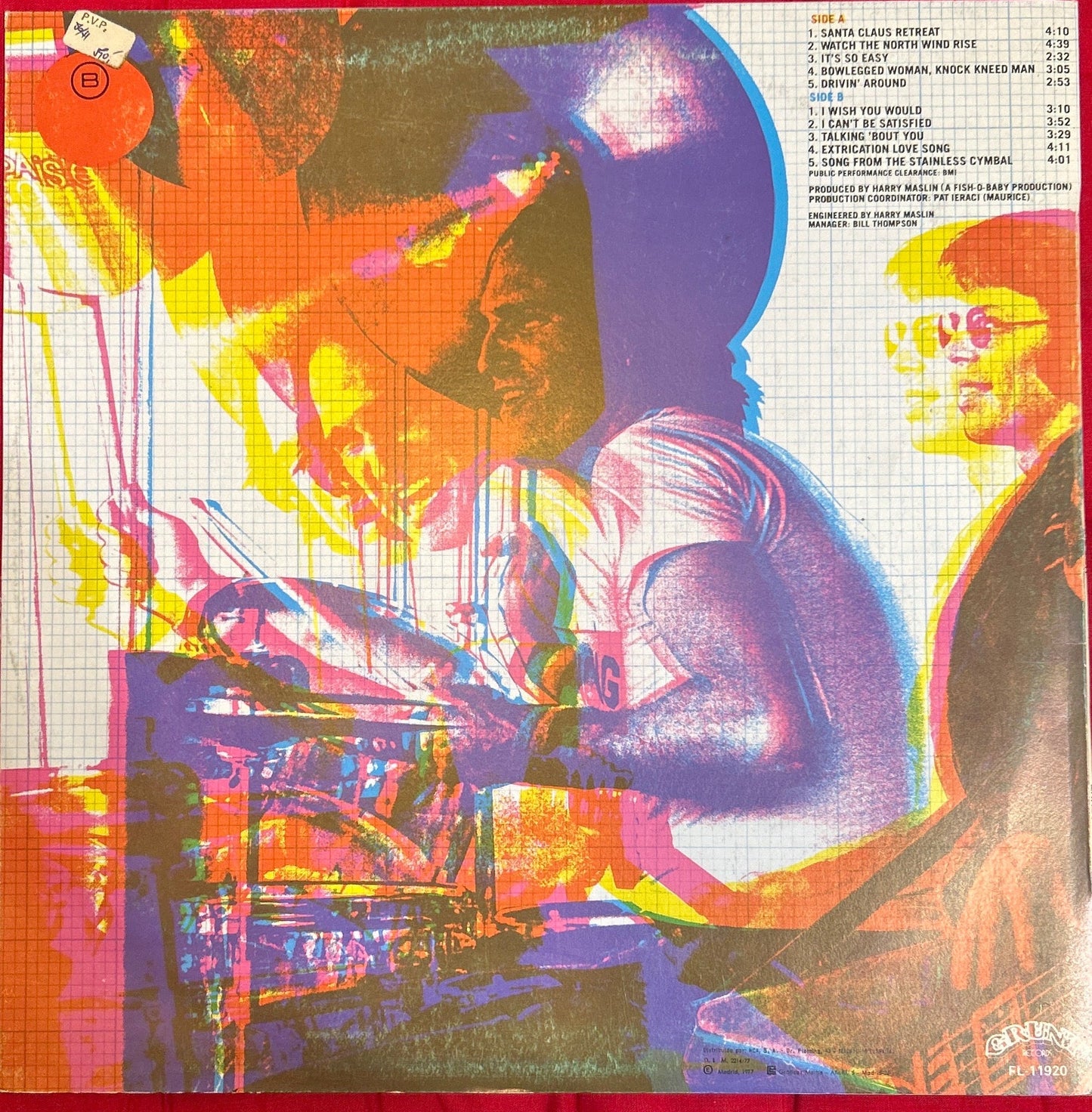 LP Hot Tuna – Hoppkorv 2ª mano - DISCOS NAKASHA