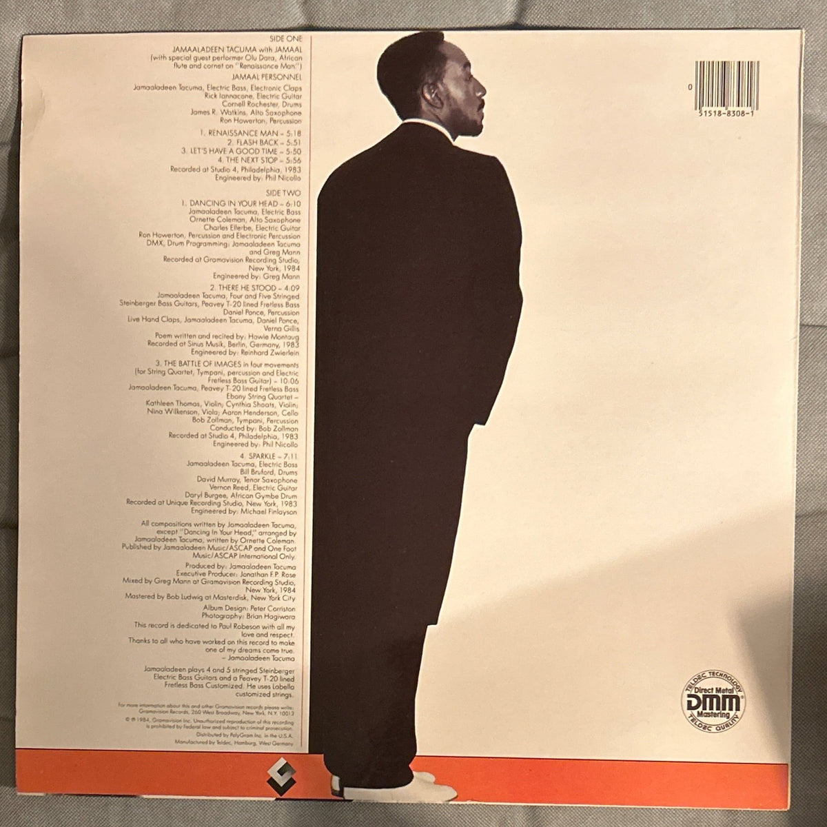 LP Jamaaladeen Tacuma – Renaissance Man 2ª Mano - DISCOS NAKASHA