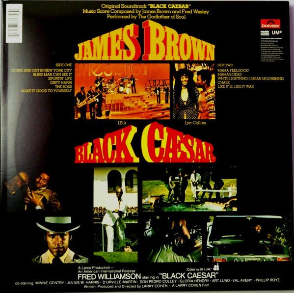 LP James Brown – Black Caesar Nuevo precintado - DISCOS NAKASHA