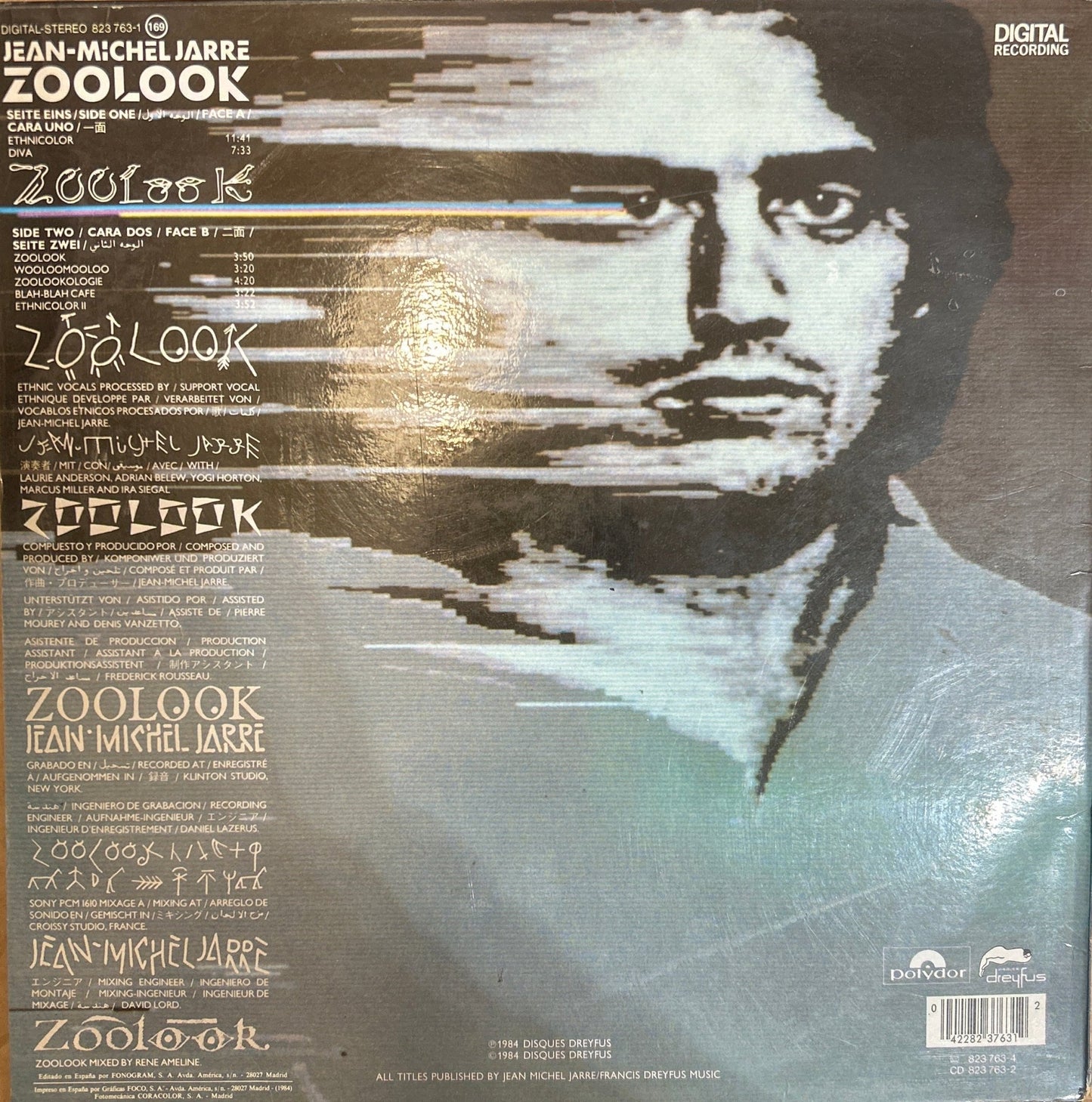 LP Jean - Michel Jarre – Zoolook 2ª Mano - DISCOS NAKASHA