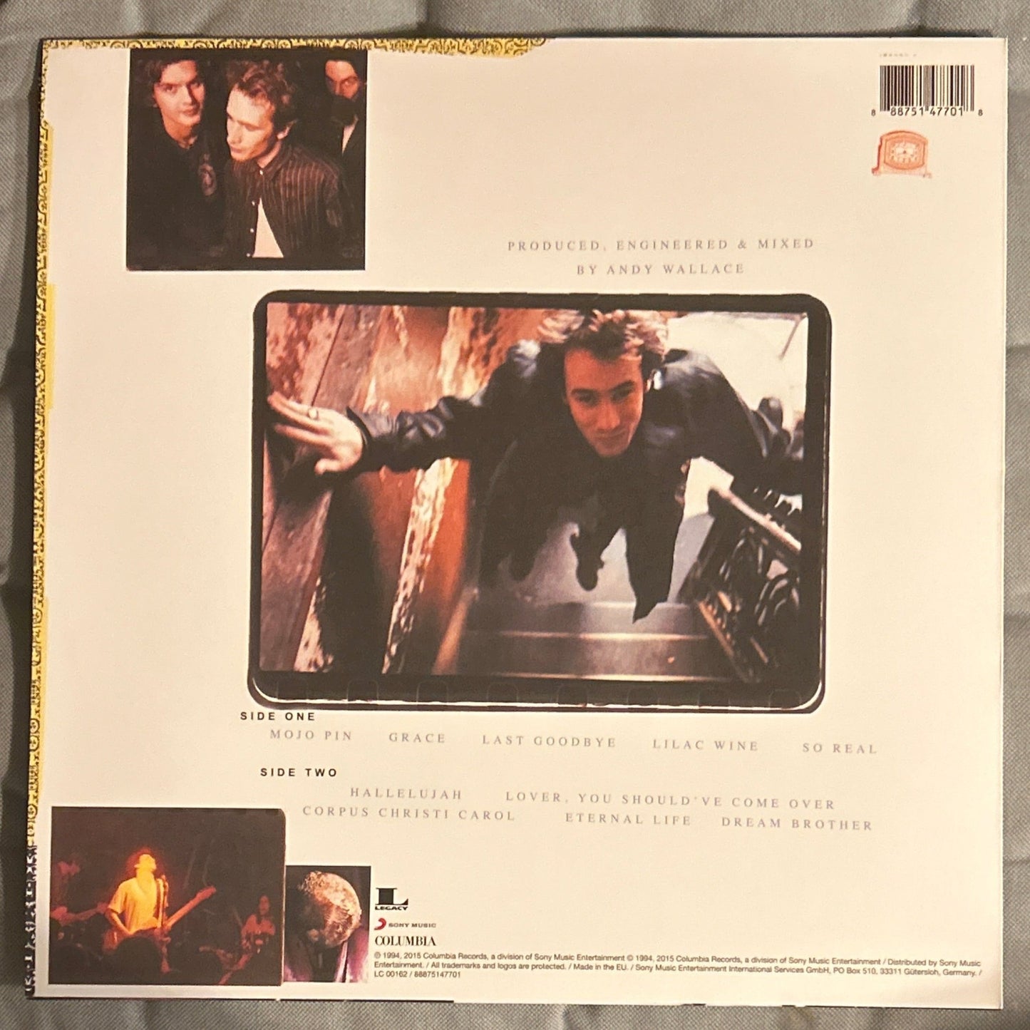 LP Jeff Buckley - Grace 2ª Mano - DISCOS NAKASHA