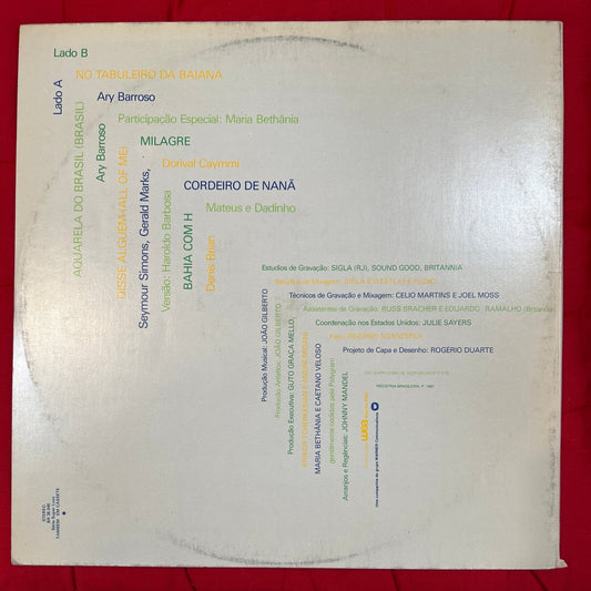 LP João Gilberto, Caetano Veloso, Gilberto Gil, Maria Bethânia – Brasil 2ª Mano - DISCOS NAKASHA