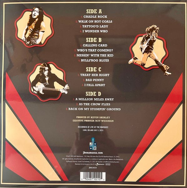 LP Joe Bonamassa – The Spirit Of Rory (Live From Cork) Nuevo precintado - DISCOS NAKASHA