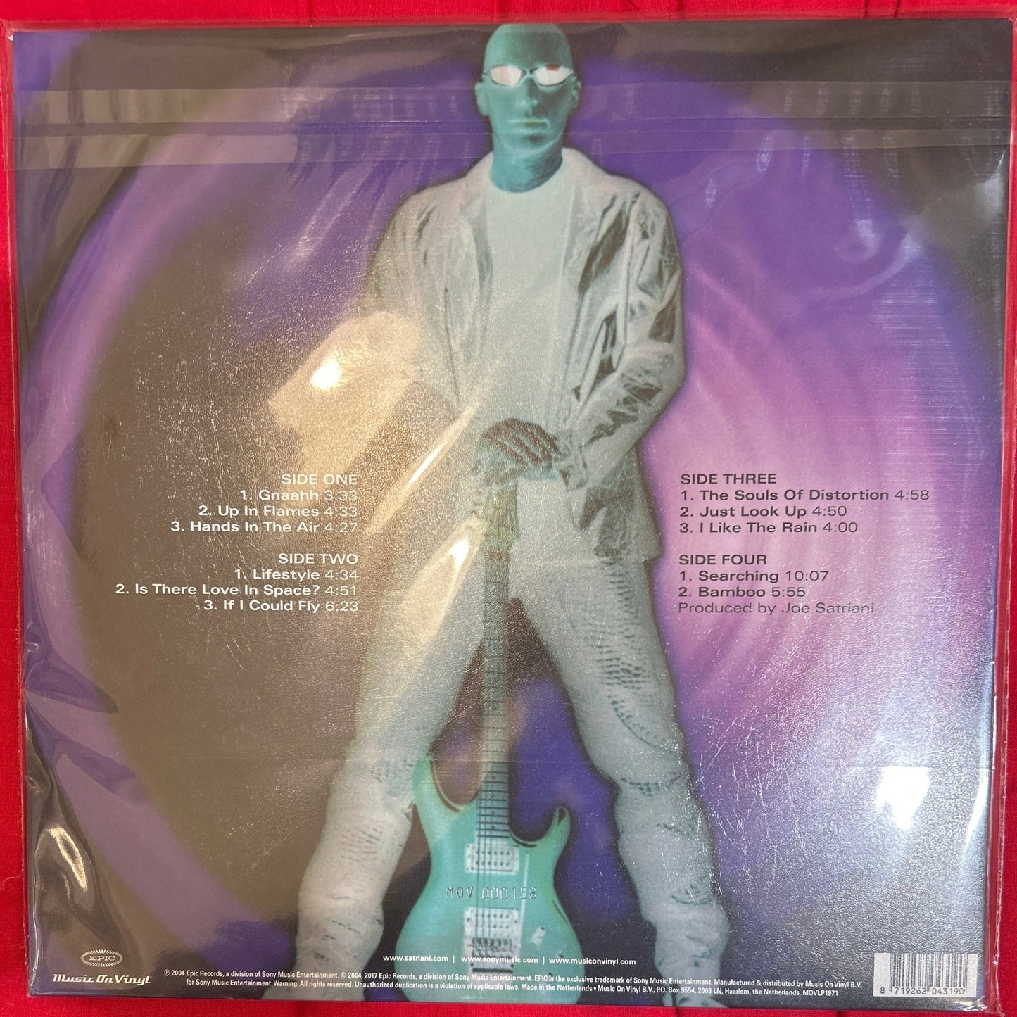 LP Joe Satriani – Is There Love In Space? Nuevo precintado - DISCOS NAKASHA