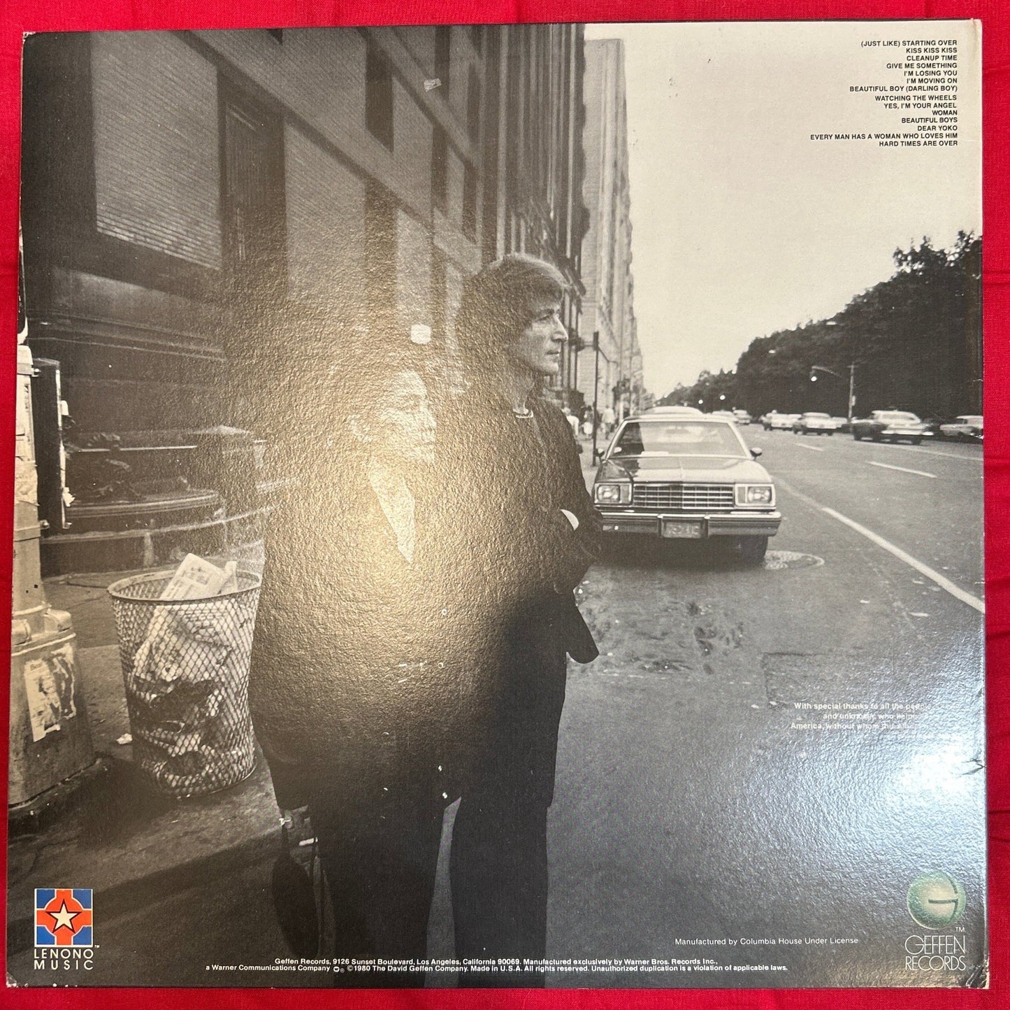 LP John Lennon/Yoko Ono – Double Fantasy 2ª mano - DISCOS NAKASHA