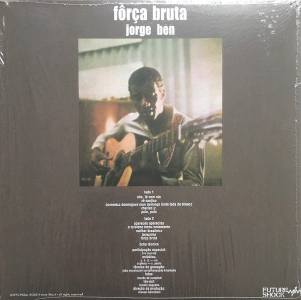 LP Jorge Ben – Fôrça Bruta Nuevo precintado - DISCOS NAKASHA