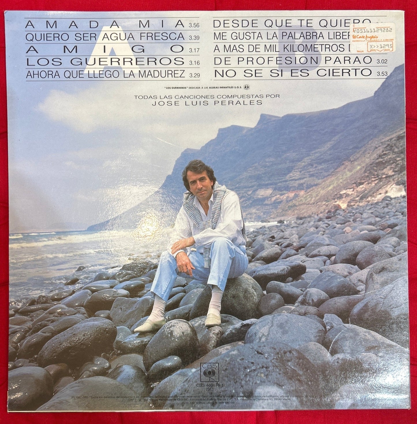LP Jose Luis Perales – Sueño De Libertad 2ª Mano (Producto exclusivo recogida en tienda) - DISCOS NAKASHA