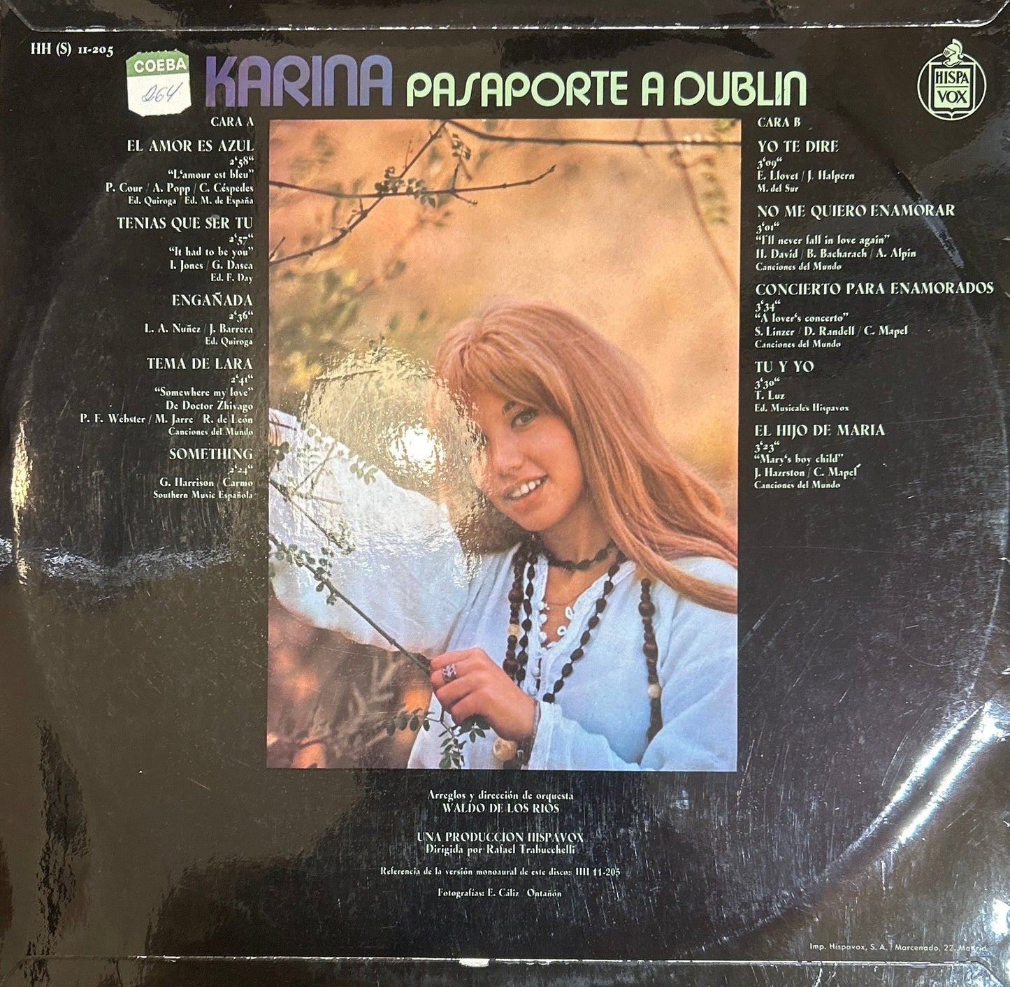 LP Karina – Pasaporte A Dublin 2ª Mano (Producto exclusivo recogida en tienda) - DISCOS NAKASHA