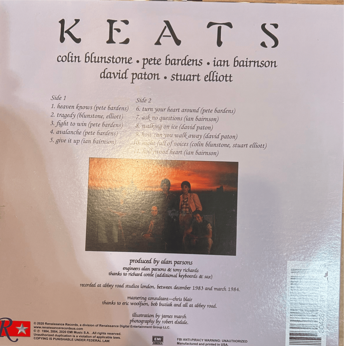 LP Keats – Keats 2ª Mano - DISCOS NAKASHA
