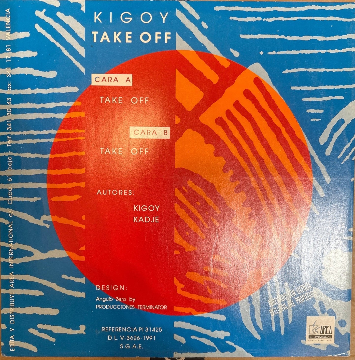 LP Kigoy – Take Off 2ª Mano - DISCOS NAKASHA
