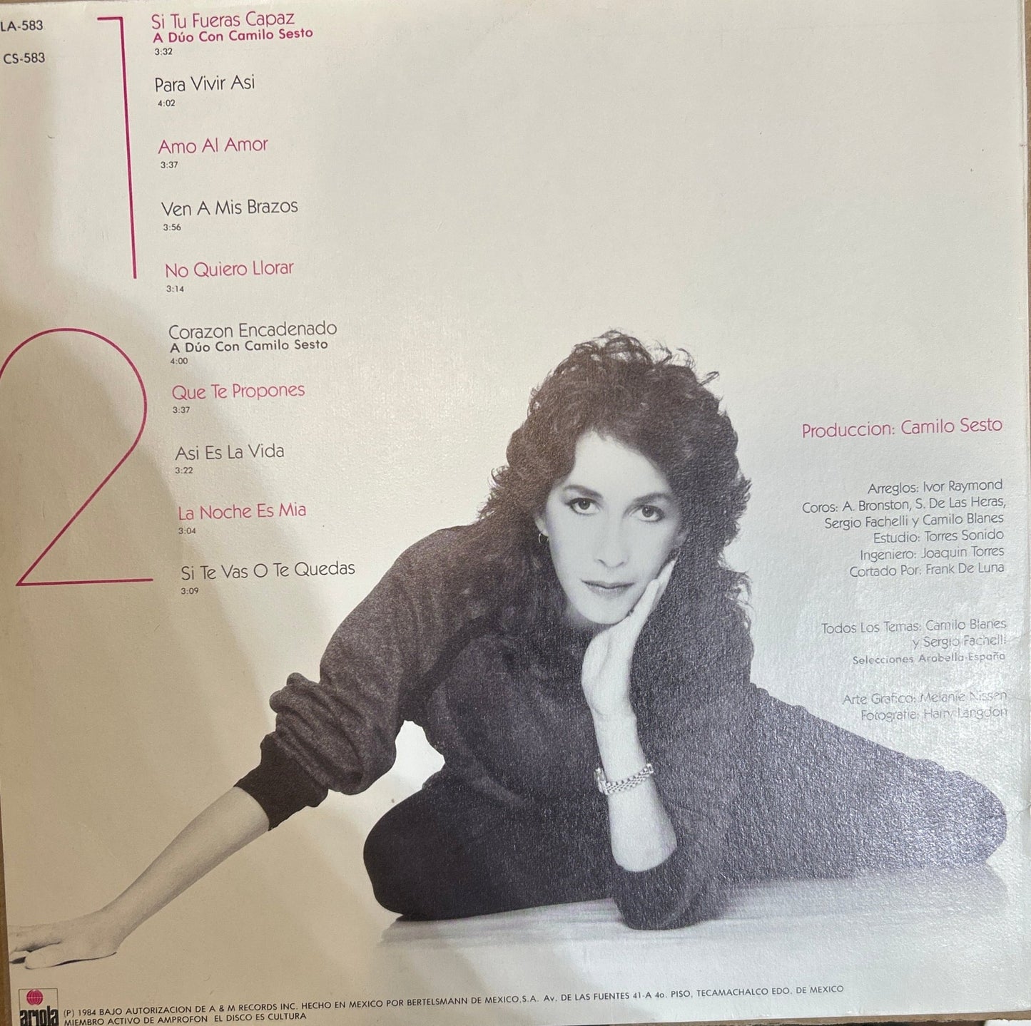 LP Lani Hall – Lani Hall 2ª Mano - DISCOS NAKASHA