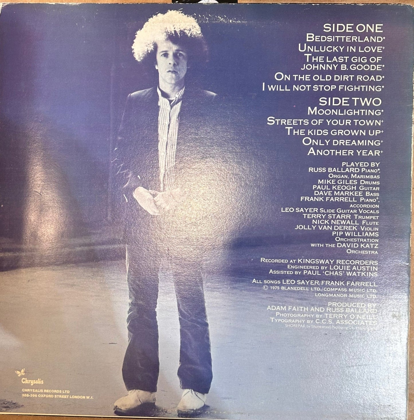 LP Leo Sayer – Another Year 2ª Mano (Producto exclusivo recogida en tienda) - DISCOS NAKASHA