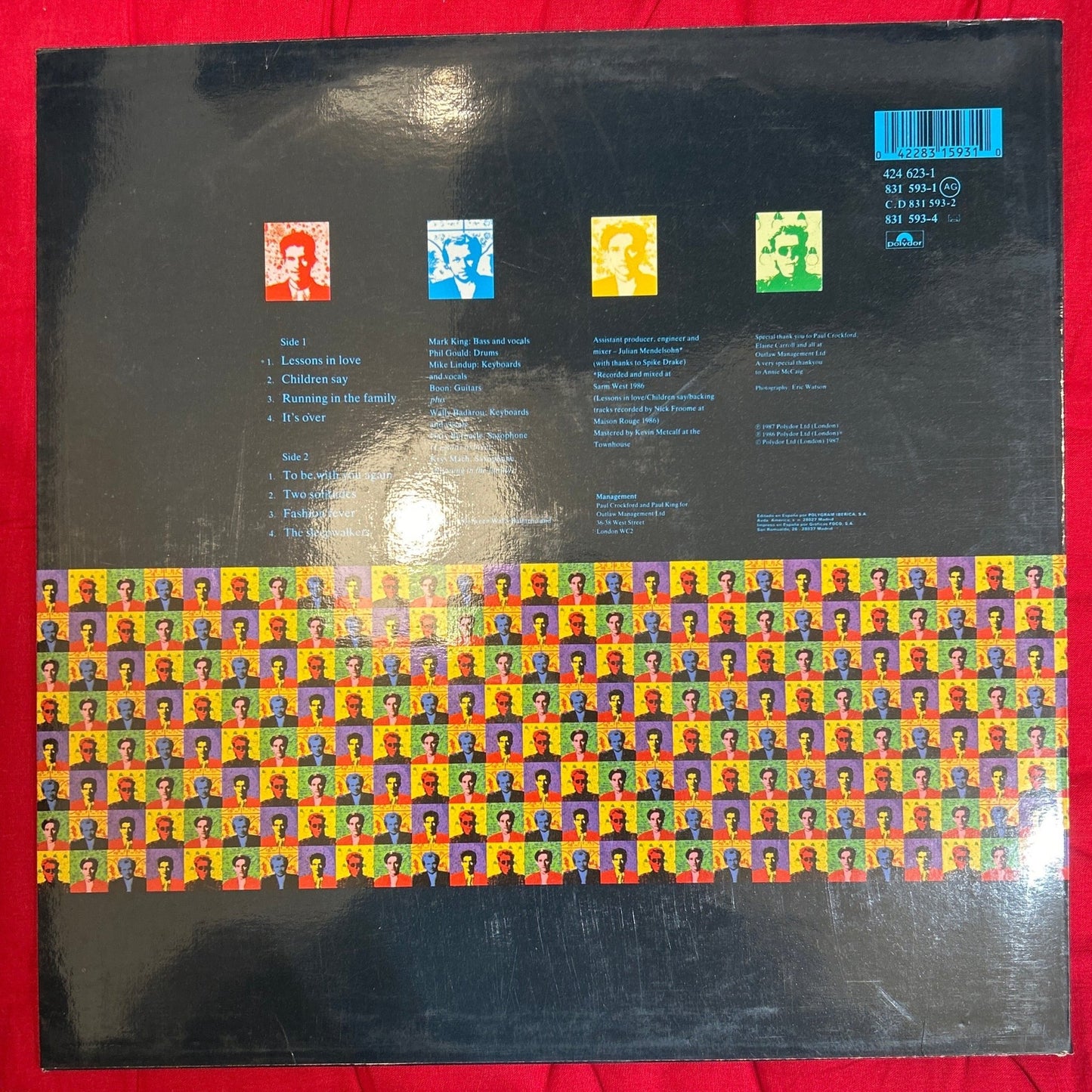 LP Level 42 – Running In The Family 2ª mano - DISCOS NAKASHA