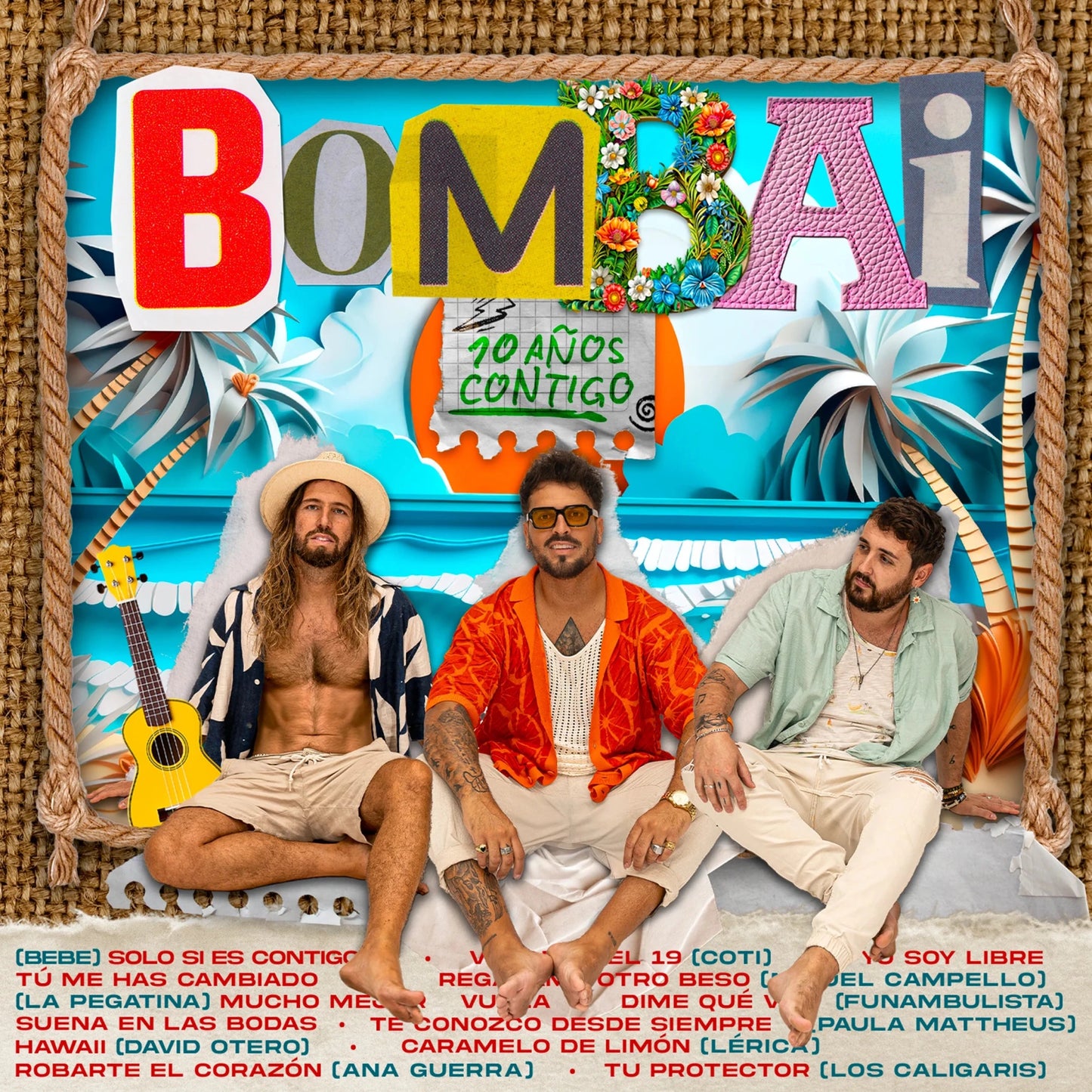 LP + Libro Bombai - 10 Años contigo Nuevo precintado - DISCOS NAKASHA