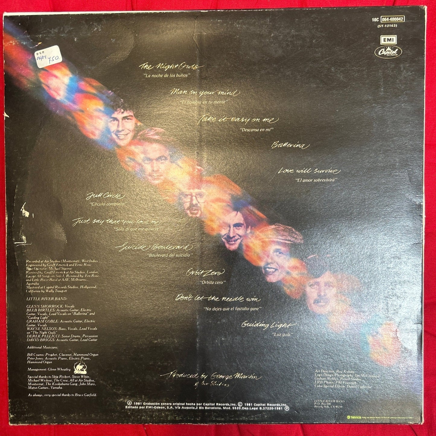 LP Little River Band – Time Exposure (Tiempo De Exposición) 2ª mano - DISCOS NAKASHA
