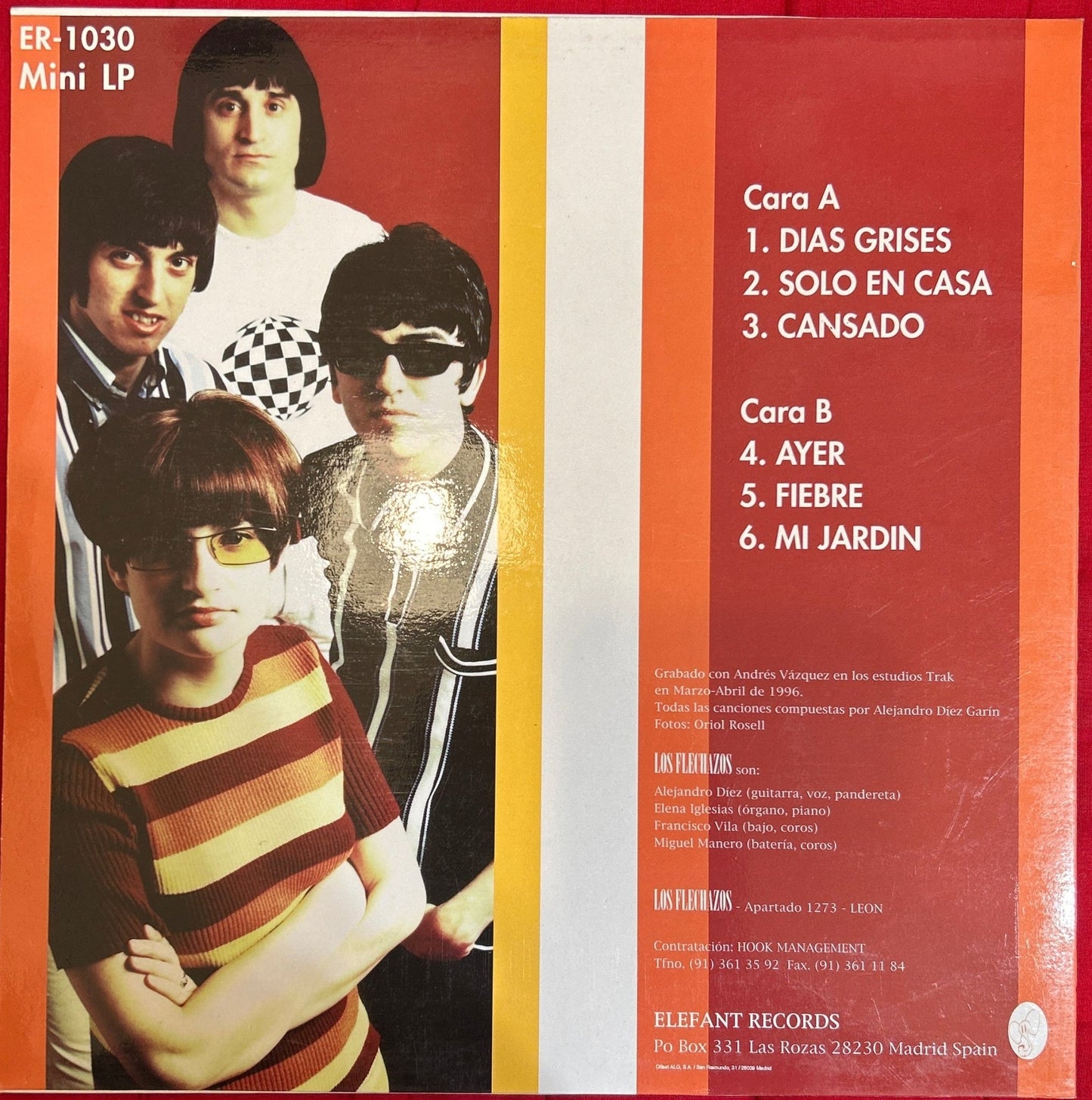 LP Los Flechazos – Días Grises 2ª mano - DISCOS NAKASHA