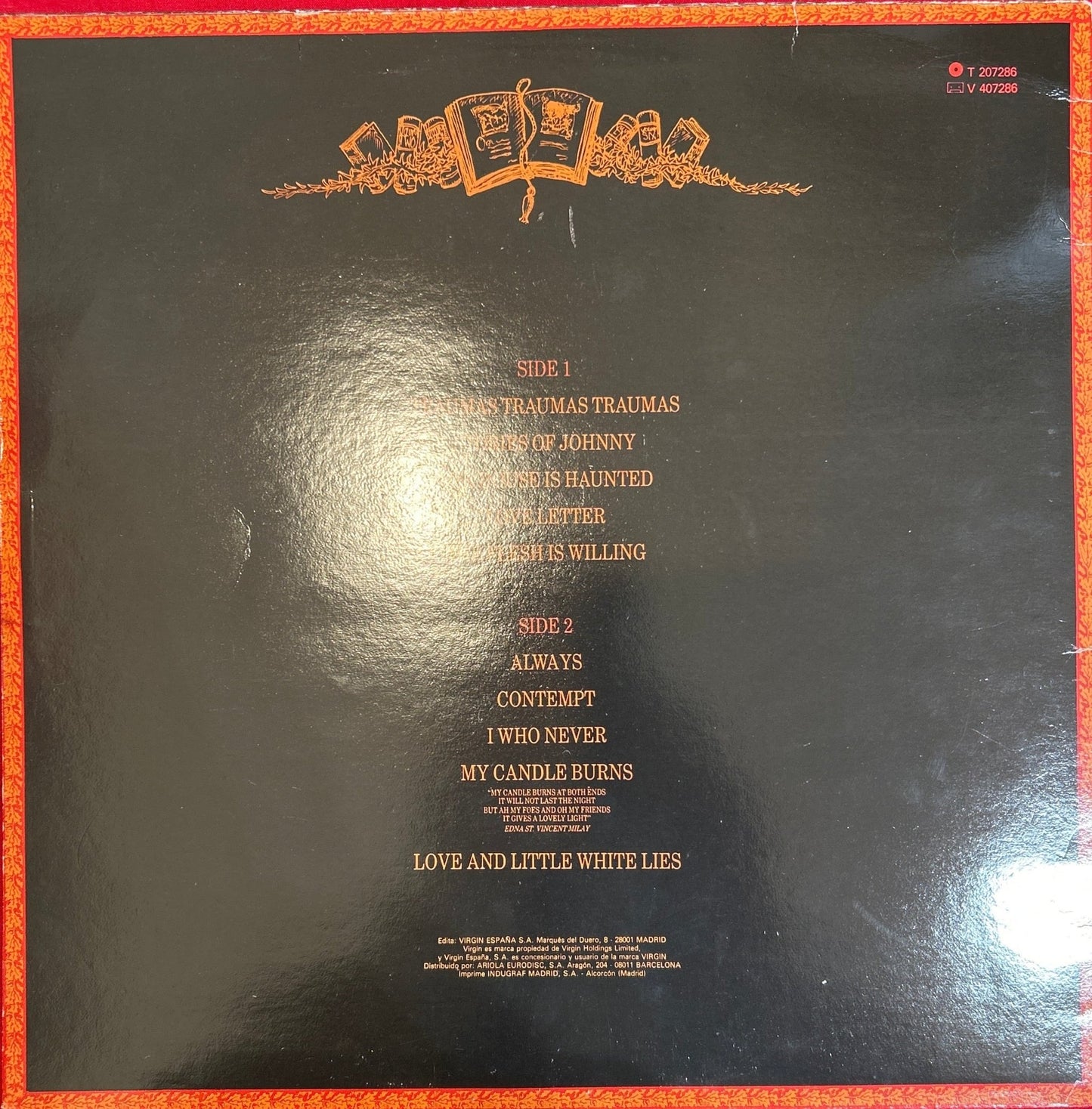 LP Marc Almond – Stories Of Johnny 2ª Mano - DISCOS NAKASHA