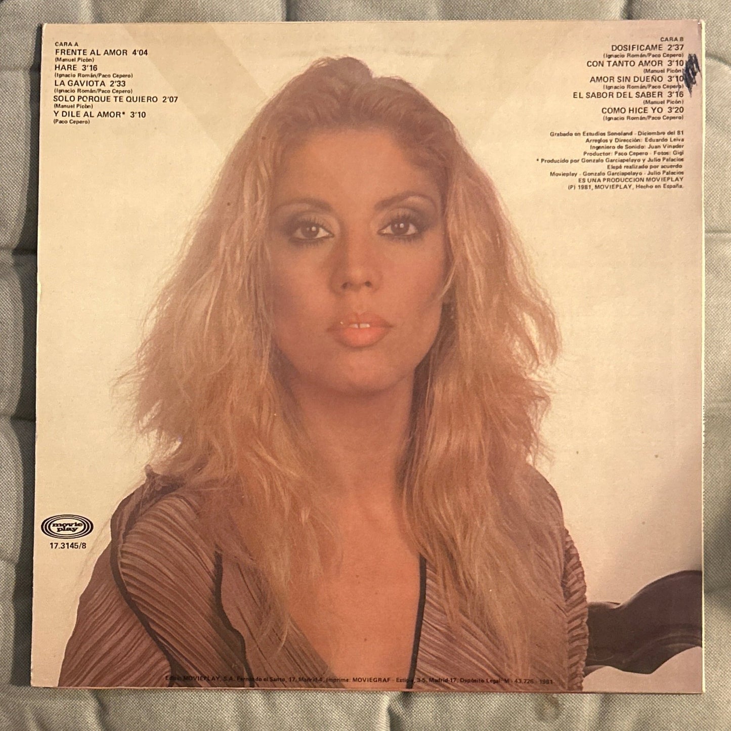 LP Maria Jimenez – Frente Al Amor 2ª Mano (Producto exclusivo recogida en tienda) - DISCOS NAKASHA