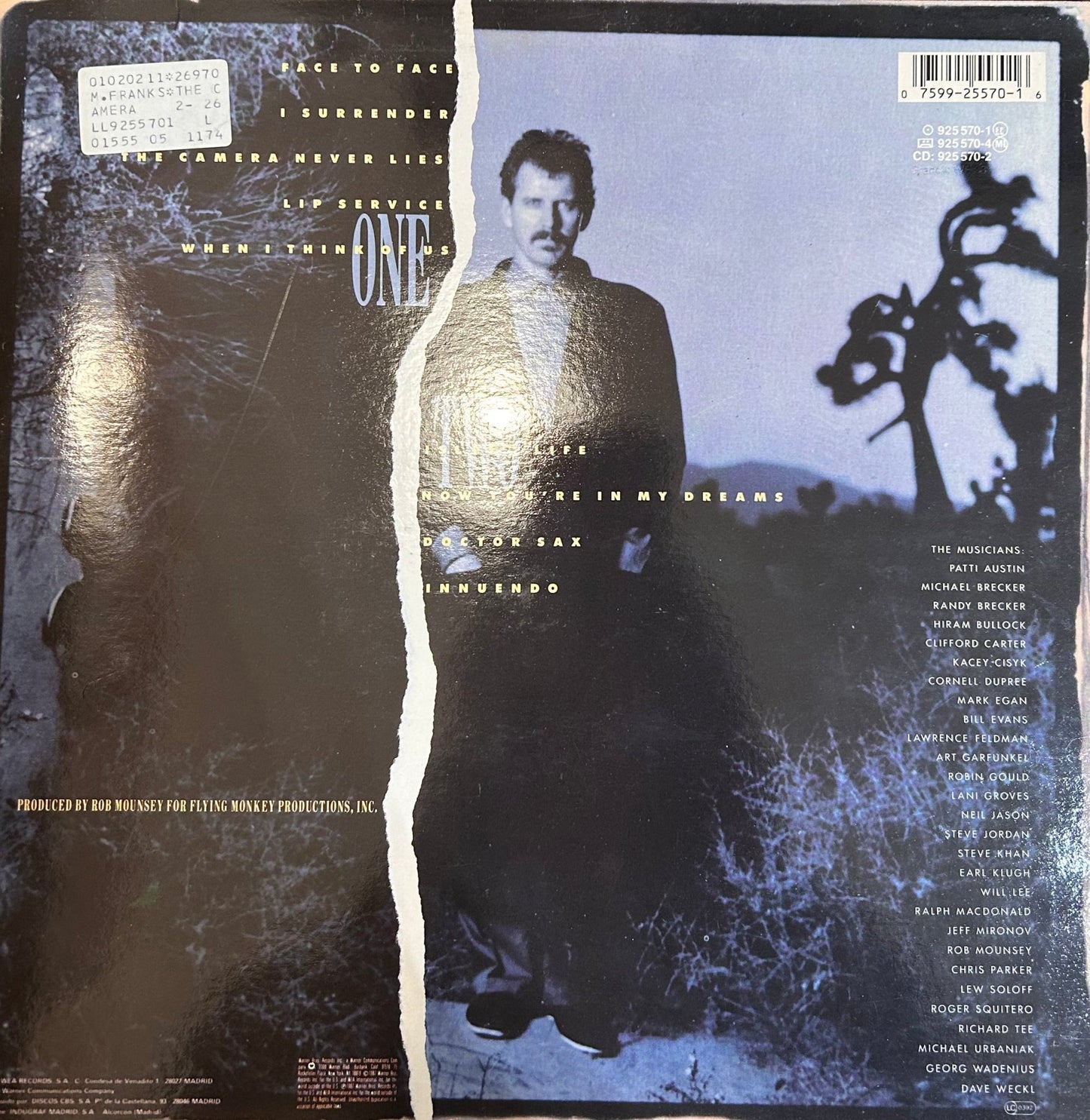 LP Michael Franks – The Camera Never Lies 2ª Mano (Producto exclusivo recogida en tienda) - DISCOS NAKASHA