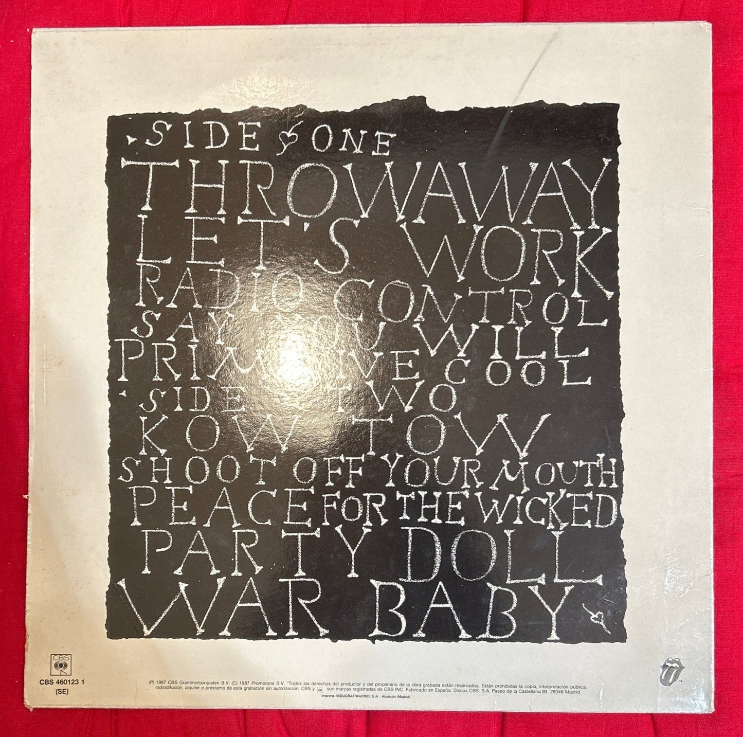 LP Mick Jagger – Primitive Cool 2ª Mano (Producto exclusivo recogida en tienda) - DISCOS NAKASHA