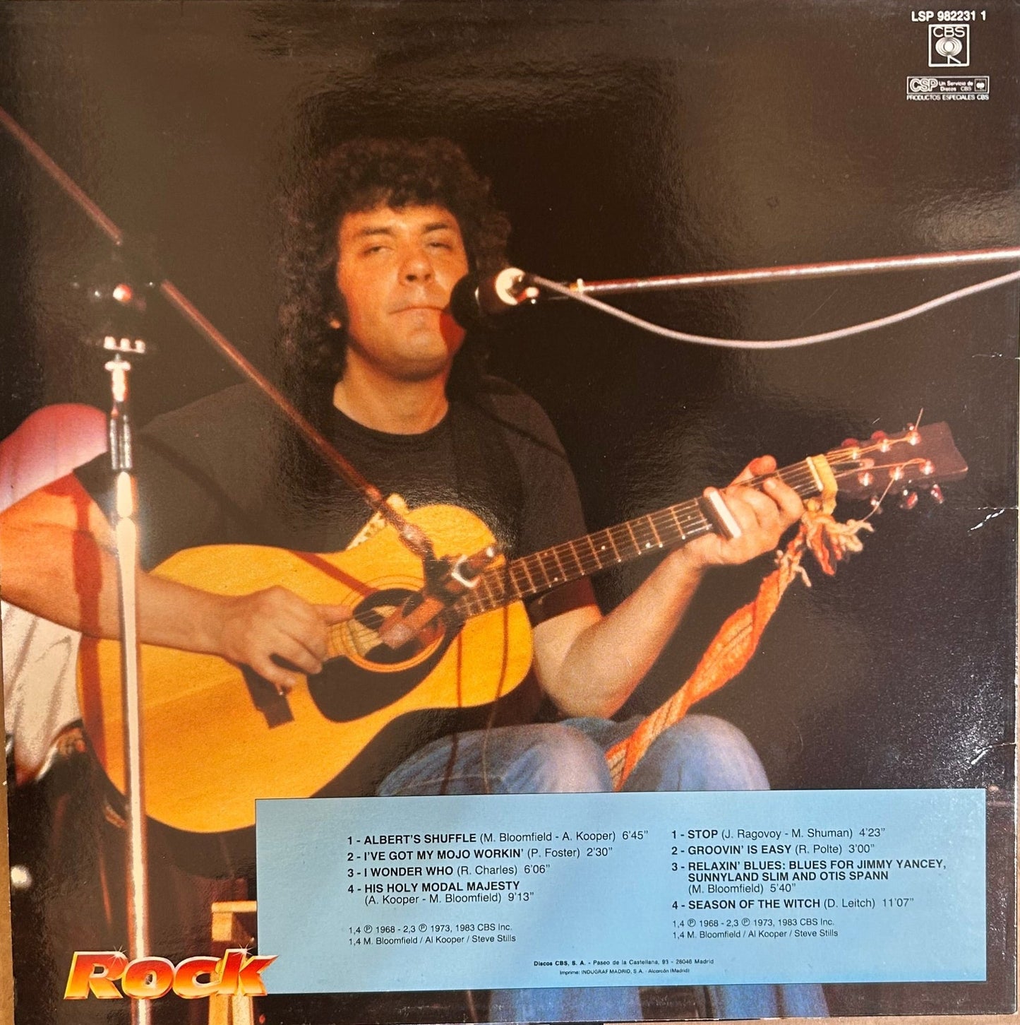 LP Mike Bloomfield – Stop 2ª mano (Producto exclusivo recogida en tienda) - DISCOS NAKASHA