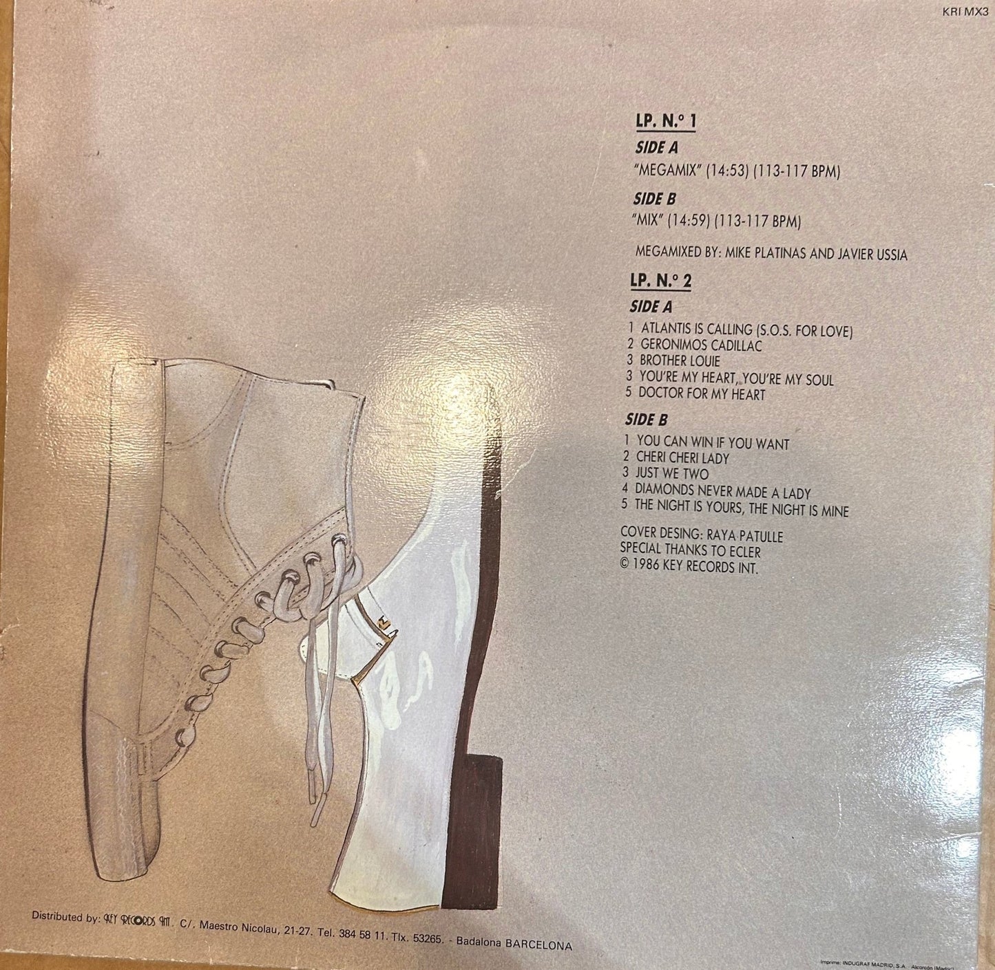 LP Mike Platinas & Javier Ussia – Atlantis Mix (The Hits Album) 2ª mano - DISCOS NAKASHA