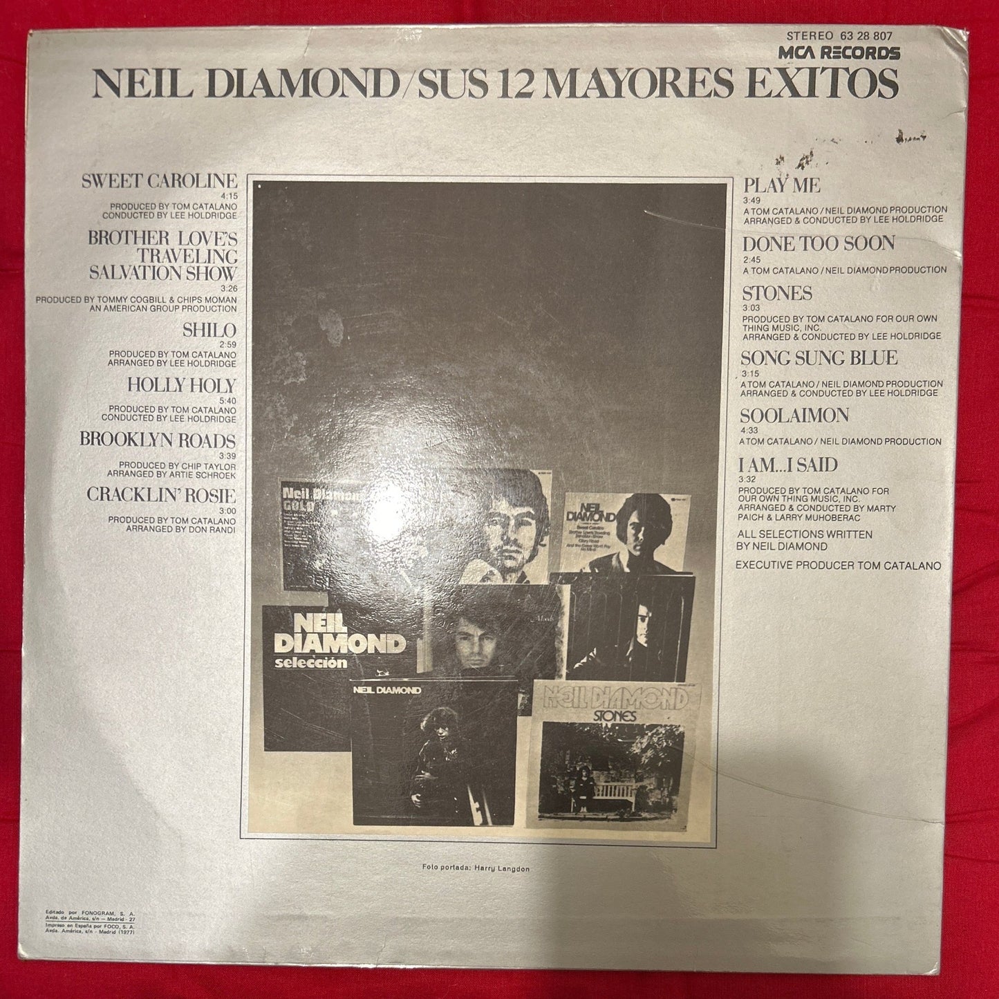 LP Neil Diamond – Neil Diamond Sus 12 Mayores Exitos 2ª mano (Producto exclusivo recogida en tienda) - DISCOS NAKASHA