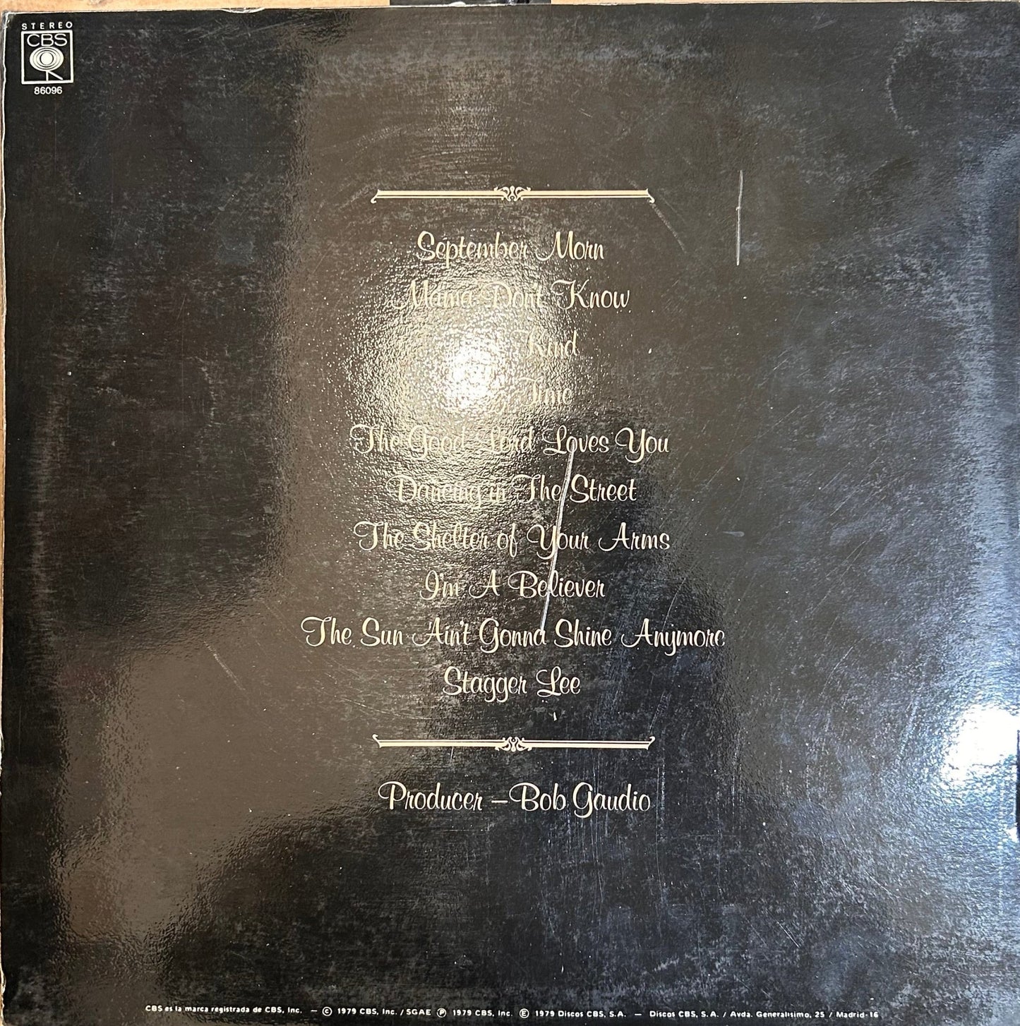LP Neil Diamond – September Morn 2ª mano (Producto exclusivo recogida en tienda) - DISCOS NAKASHA