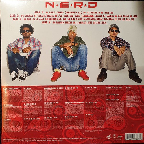 LP N*E*R*D – Nothing Nuevo precintado - DISCOS NAKASHA