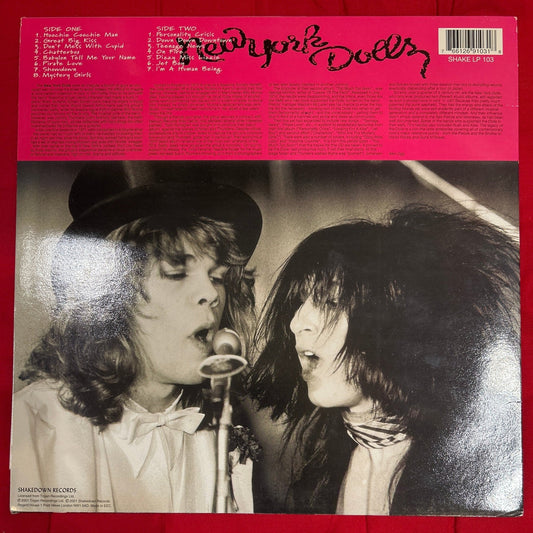 LP New York Dolls – I'm A Human Being (Live) 2ª Mano (Bootleg) - DISCOS NAKASHA