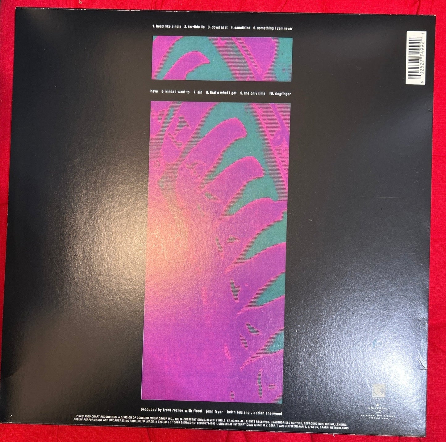 LP Nine Inch Nails – Pretty Hate Machine 2ª Mano - DISCOS NAKASHA
