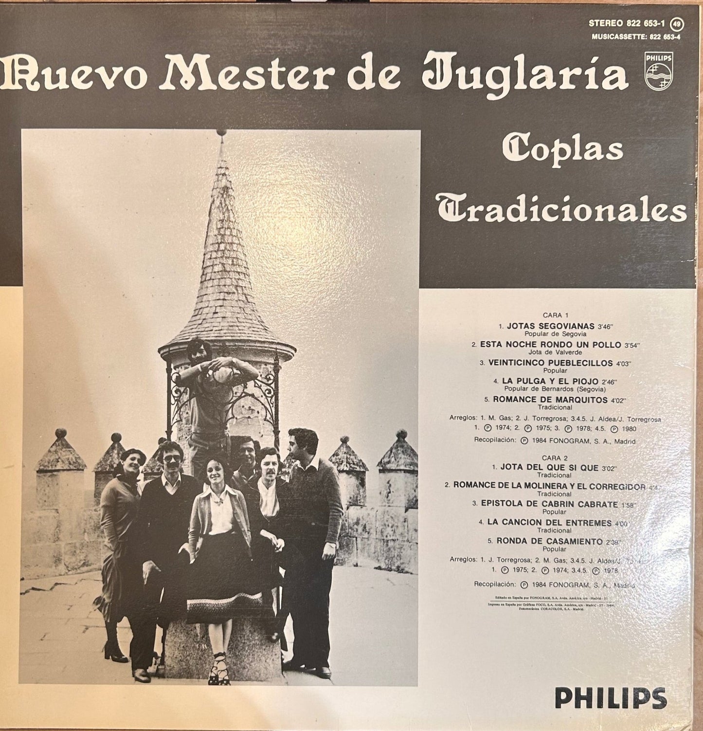LP Nuevo Mester De Juglaría – Coplas Tradicionales 2ª Mano (Producto exclusivo recogida en tienda) - DISCOS NAKASHA