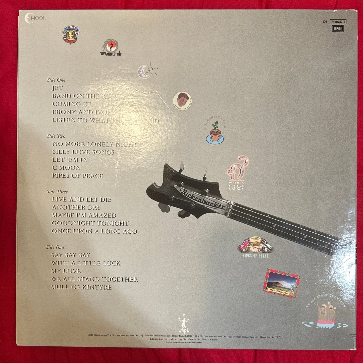 LP Paul McCartney – All The Best ! 2ª mano - DISCOS NAKASHA