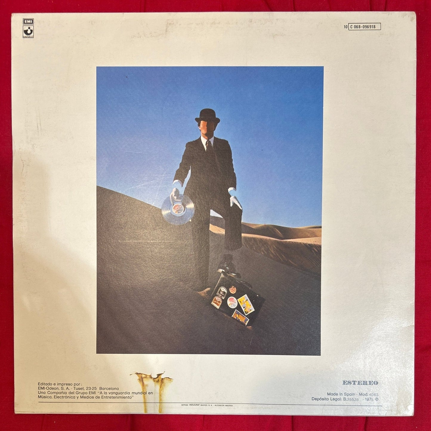 LP Pink Floyd – Wish You Were Here 2ª Mano - DISCOS NAKASHA