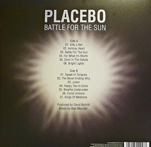 LP Placebo – Battle For The Sun Nuevo precintado - DISCOS NAKASHA