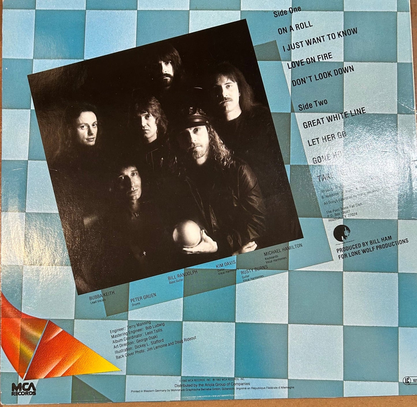 LP Point Blank – On A Roll2ª mano - DISCOS NAKASHA