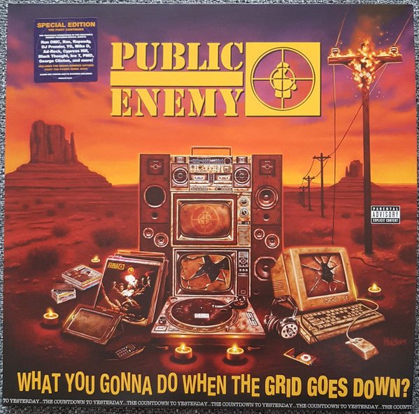 LP Public Enemy – What You Gonna Do When The Grid Goes Down? Nuevo precintado - DISCOS NAKASHA