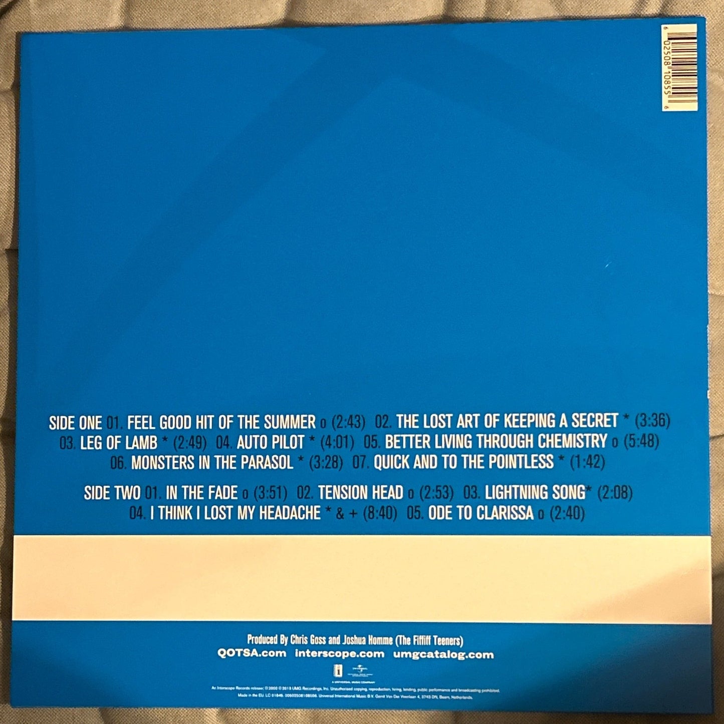 LP Queens Of The Stone Age – R 2ª Mano - DISCOS NAKASHA