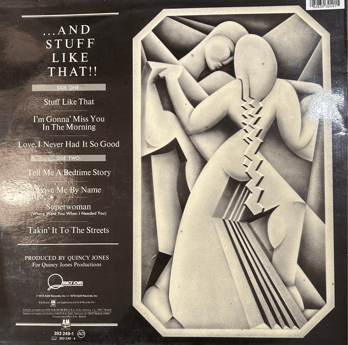 LP Quincy Jones – Sounds ... And Stuff Like That!! 2ª Mano - DISCOS NAKASHA