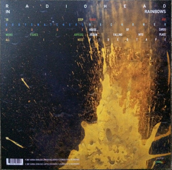 LP Radiohead – In Rainbows Nuevo precintado - DISCOS NAKASHA