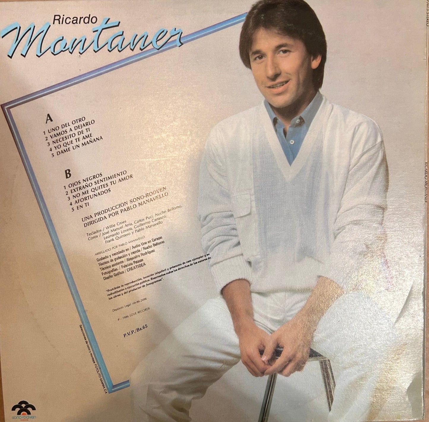 LP Ricardo Montaner – Ricardo Montaner 2ª Mano - DISCOS NAKASHA