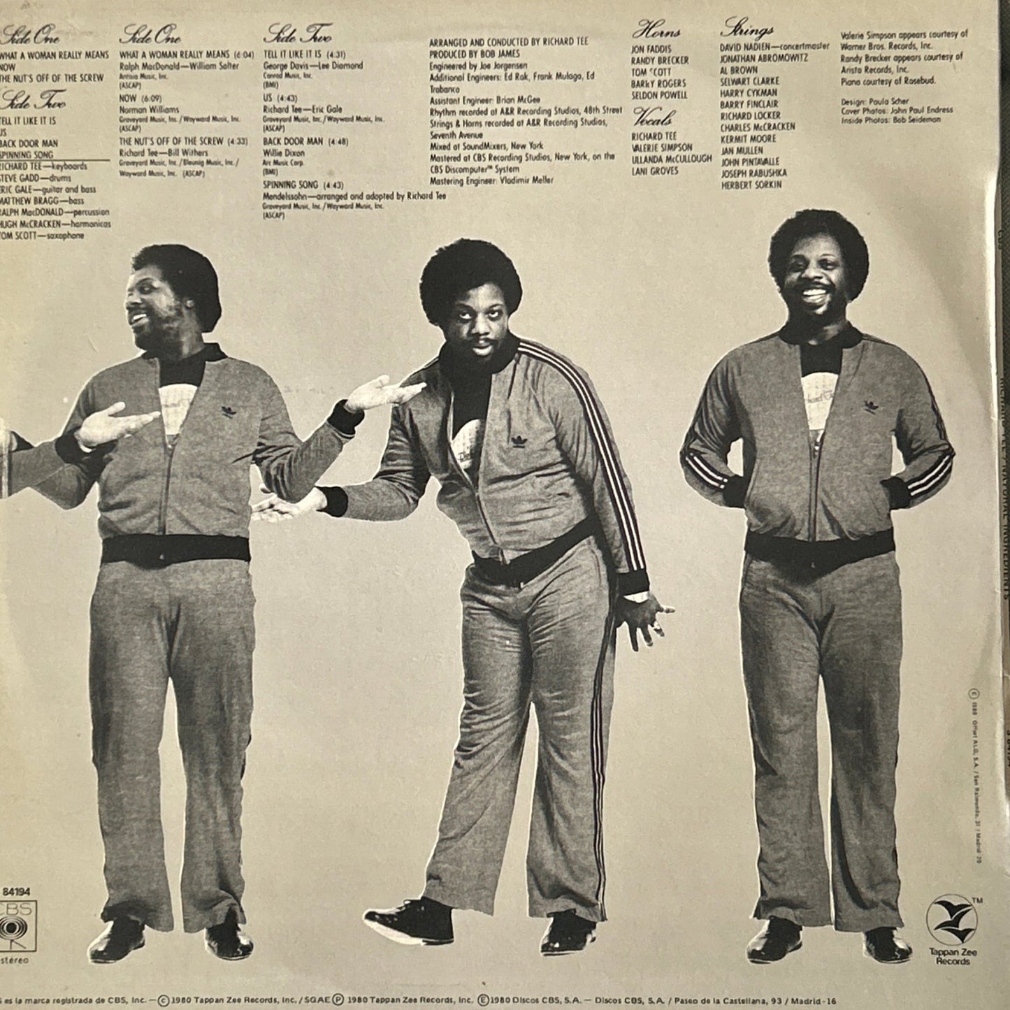 LP Richard Tee – Natural Ingredients 2ª Mano - DISCOS NAKASHA