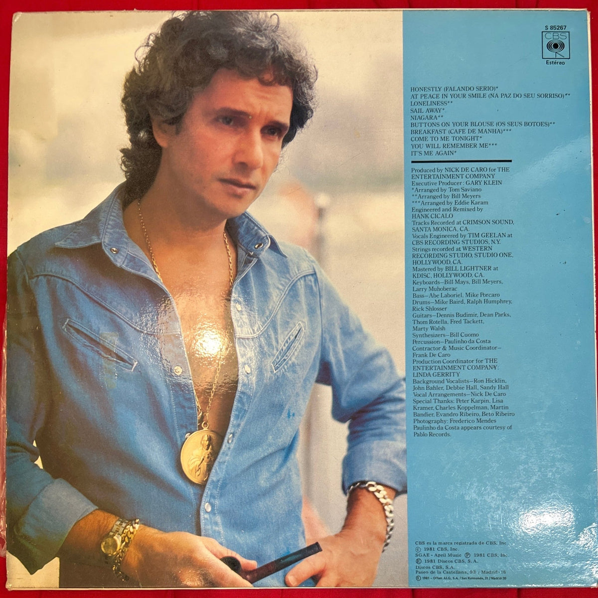 LP Roberto Carlos – Canta En Ingles 2ª Mano - DISCOS NAKASHA