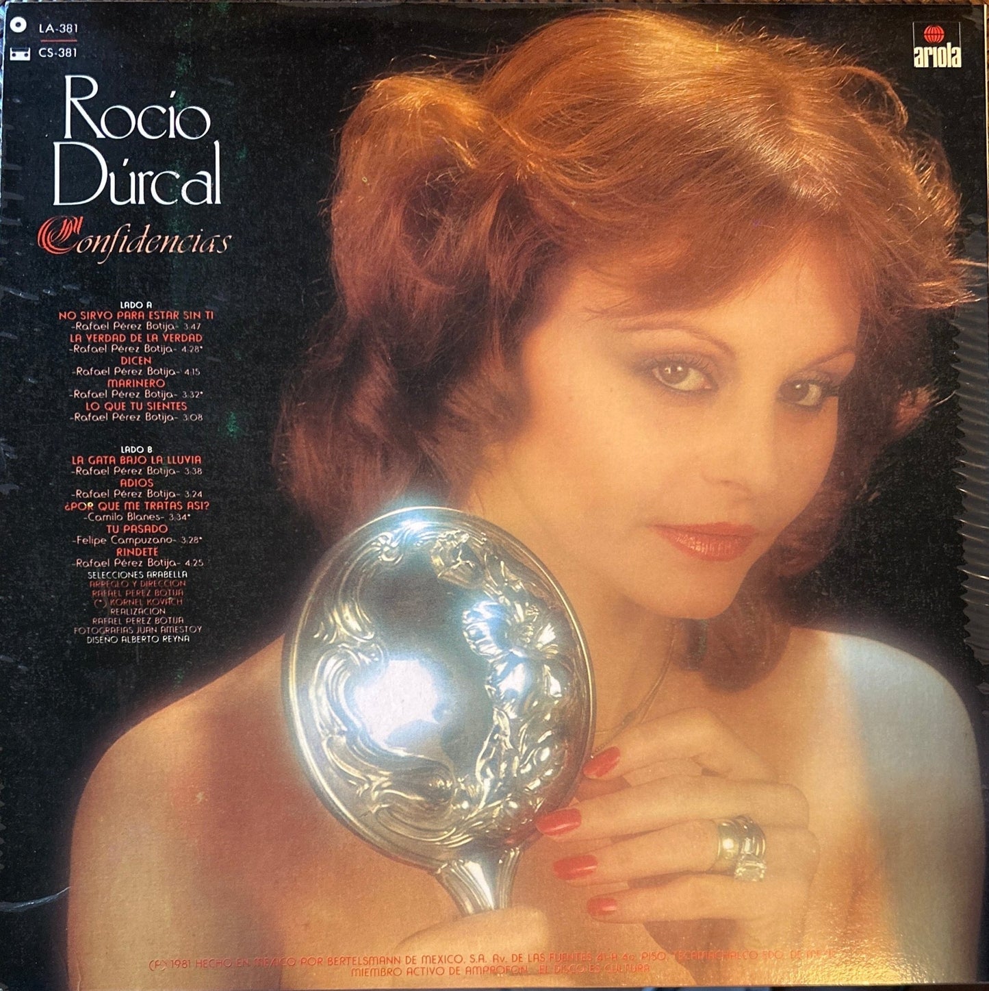 LP RocIo Durcal – Confidencias Nuevo precintado - DISCOS NAKASHA